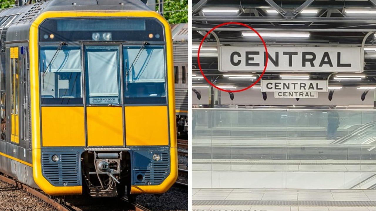 Sydney Central Station detail confusing commuters