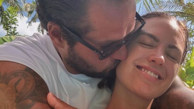 'Most beautiful surprise of all': Model Jesinta Franklin and AFL star husband 'Buddy' announce they are expecting third baby