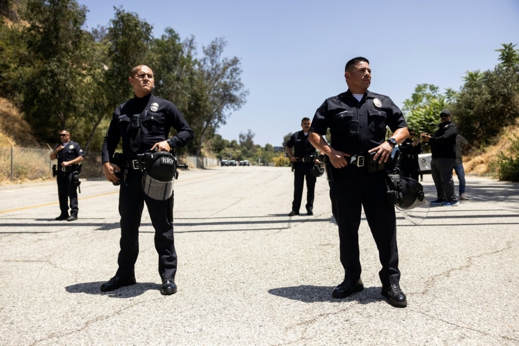 US immigration agents barred from LA Dodgers' stadium: team