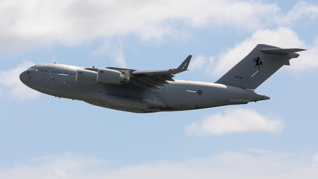 ‘Not there for combat': ADF aircraft deployed to Middle East to evacuate Australians
