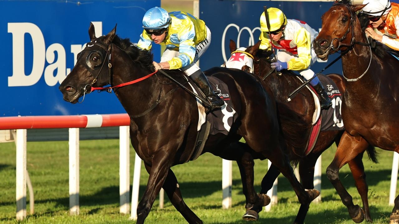 Trainer Scott Singleton achieves personal milestone and biggest win of his career with Melody Again in Group 3 Dark Jewel