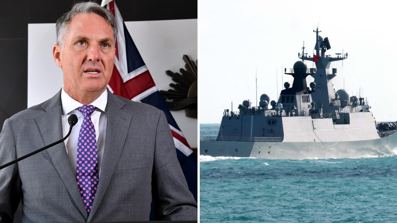 Deputy PM refuses to say if Chinese warships targeted Australian cities