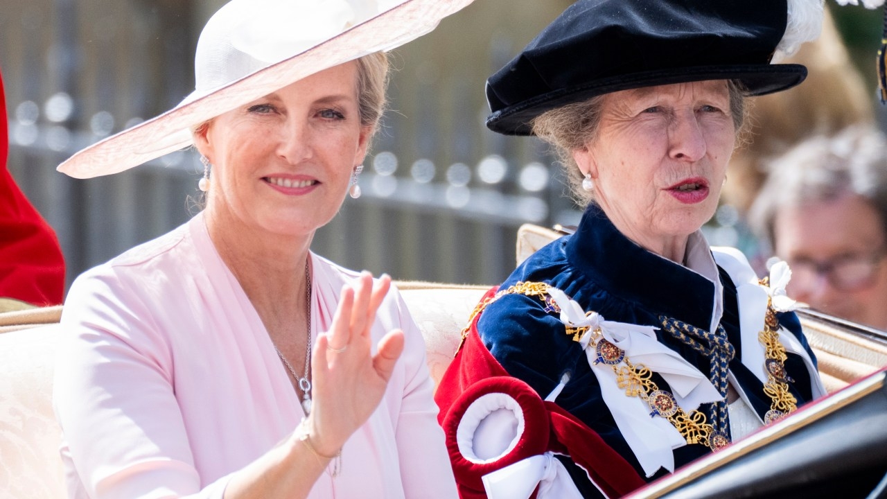 Princess Anne praised for 'pushing boundaries' as she debuts stunning new look at Windsor Castle event