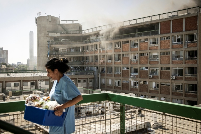 'So Sad': Israelis Shocked By Iran Strike On Hospital