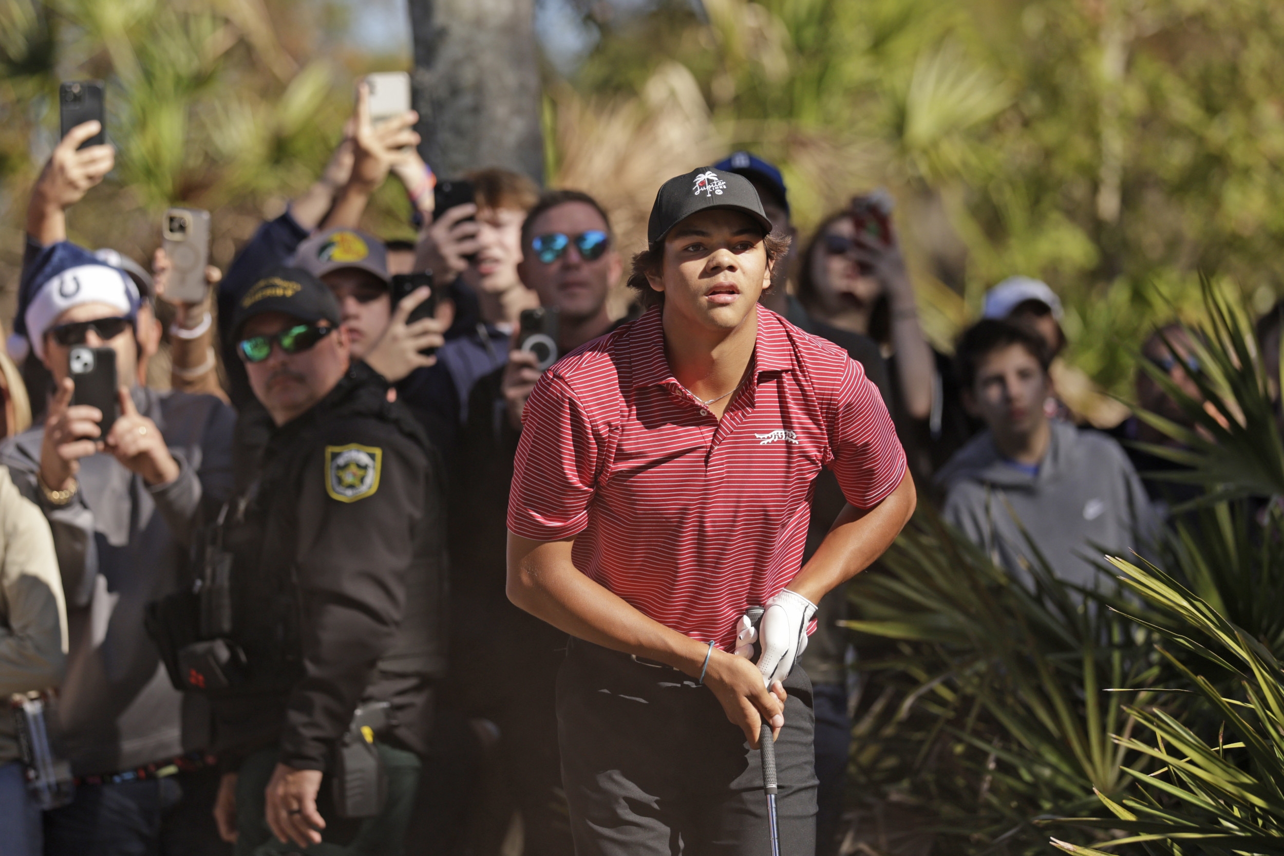 Tiger Woods' Son, Charlie, Falls Apart at Florida Amateur Championship