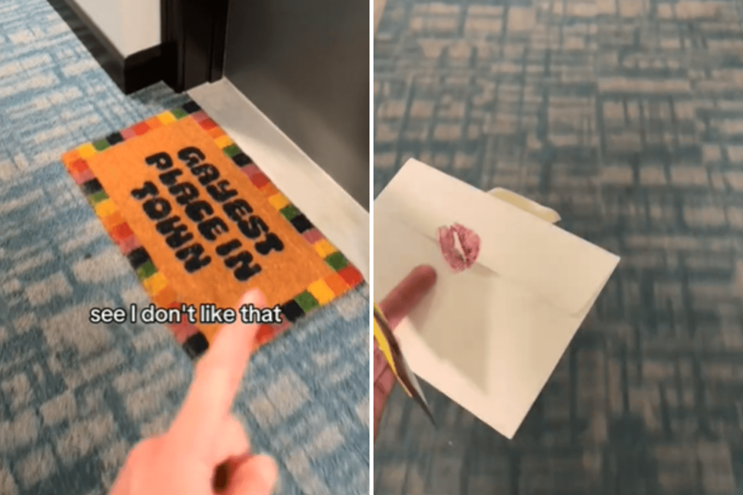 Man Gets Pride-Themed Doormat, Neighbor Writes a Letter: 'Don't Like That'