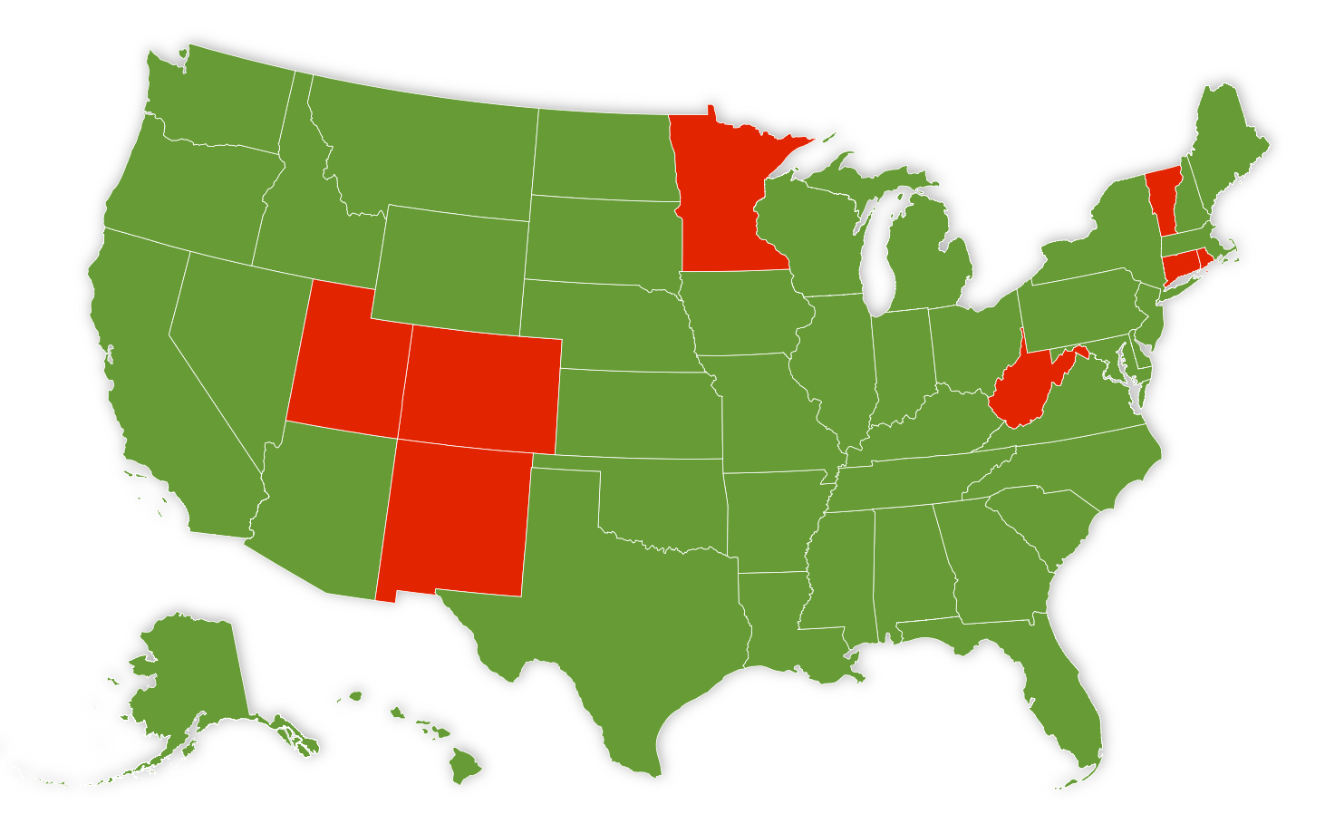 Map Shows States That Don't Tax Social Security