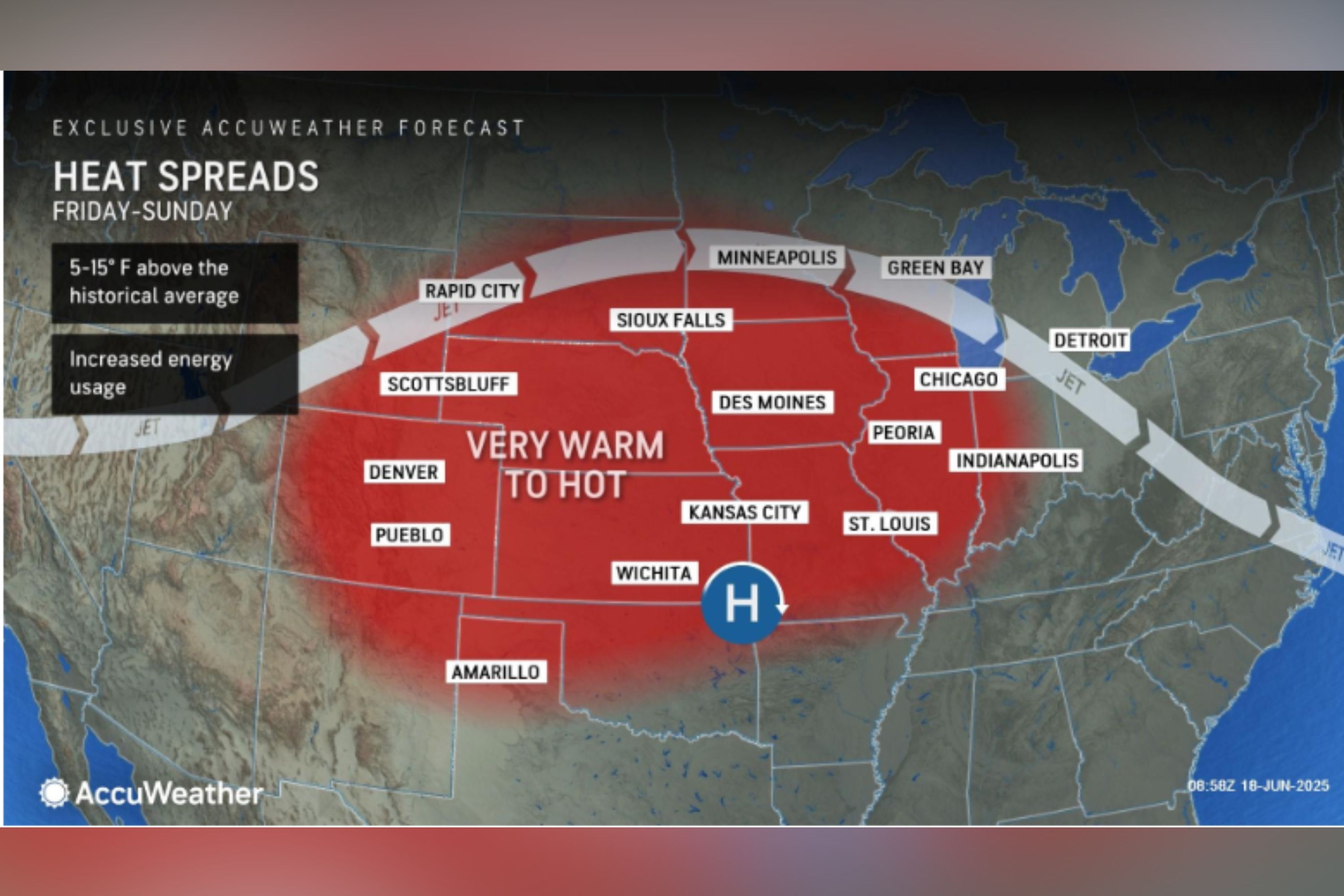 What Is A Heat Dome? Millions To Face Scorching Temperatures This Weekend
