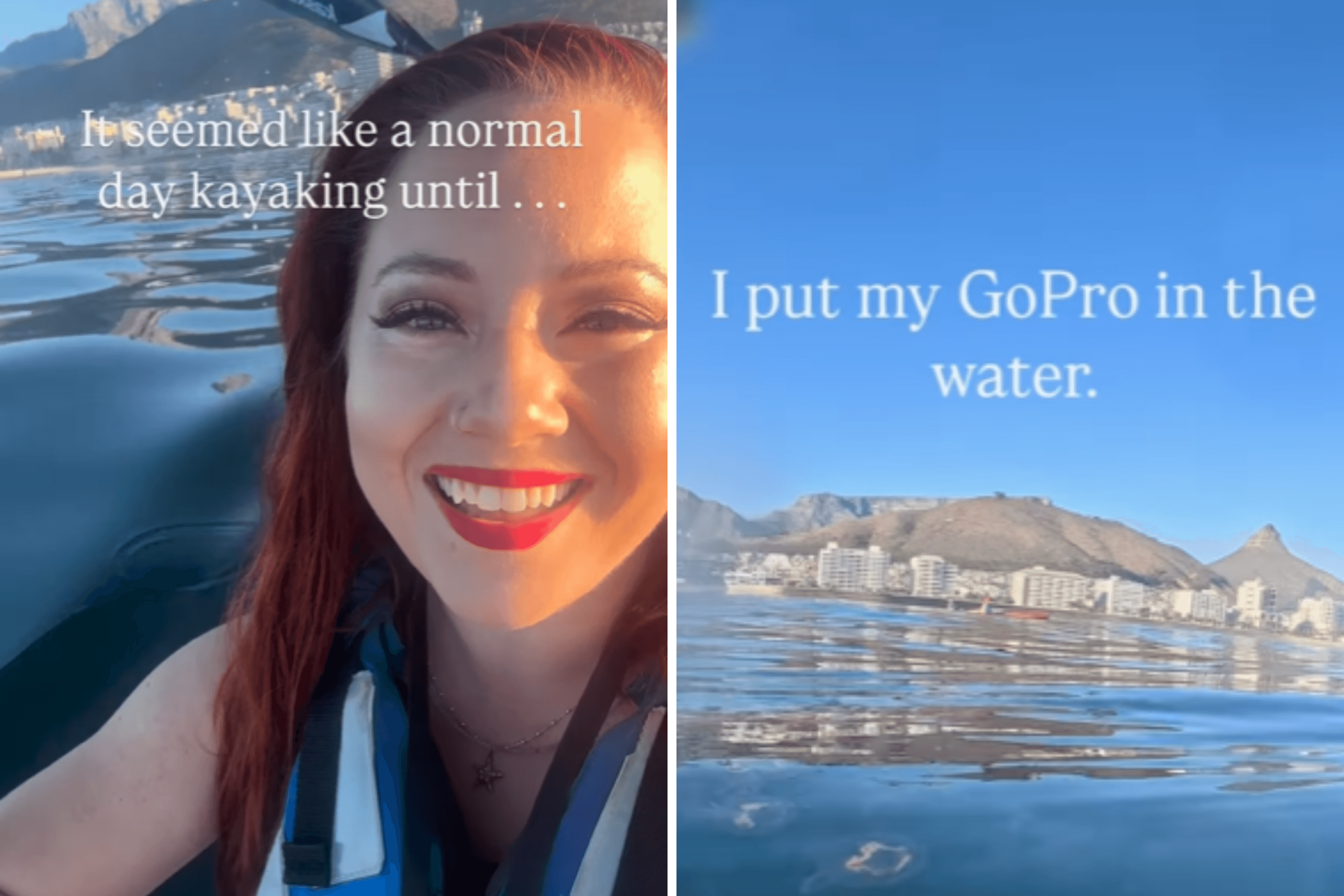 Kayaker Puts Camera in Water—Horror As She Sees What's Lurking Beneath Her