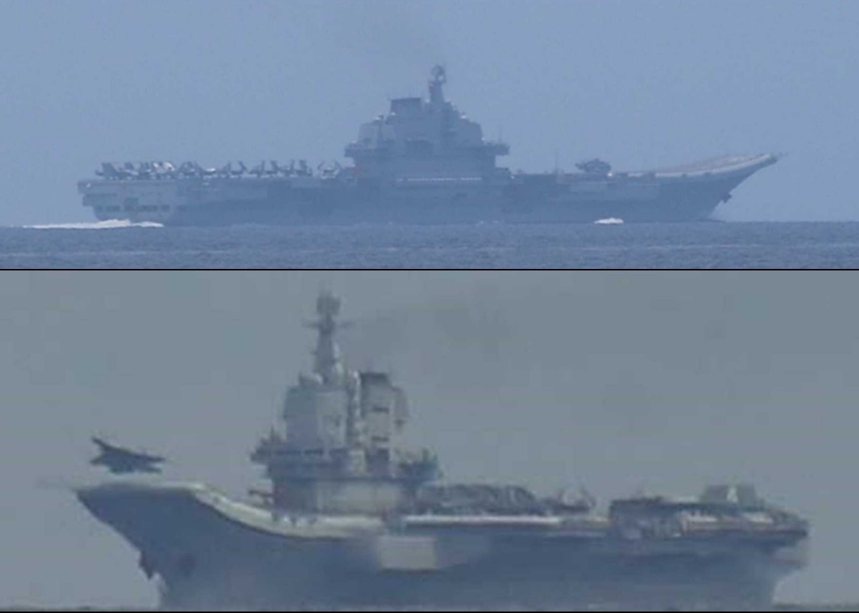 US Ally Issues Update on China's Double Aircraft Carrier Moves in Pacific