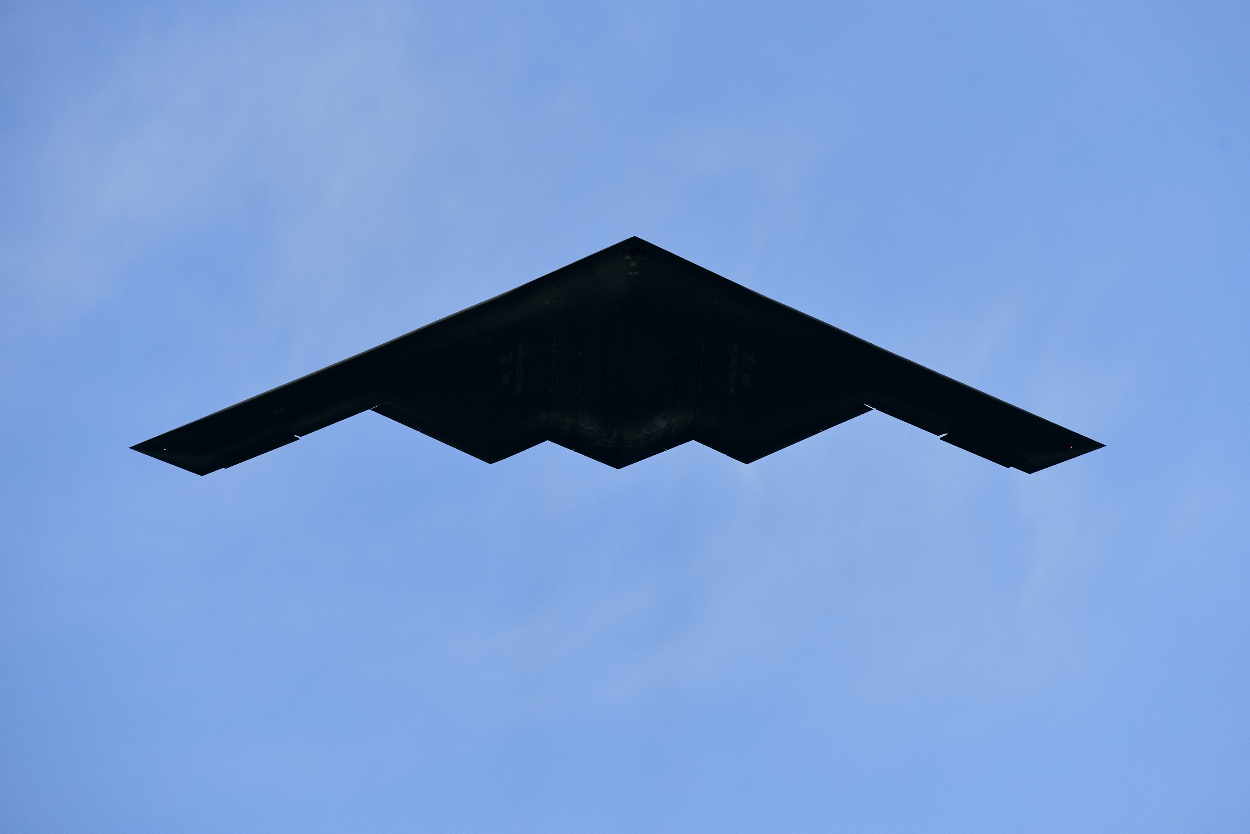 US B-2 Stealth Bombers on the Move Across Pacific
