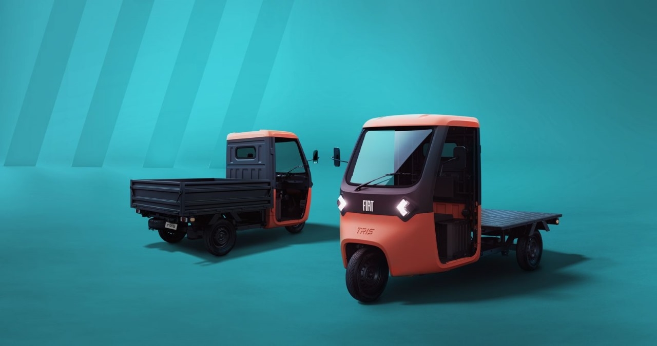 FIAT Professional Launches TRIS: The First Three-Wheeled Electric Vehicle for Sustainable Urban Last-Mile Delivery