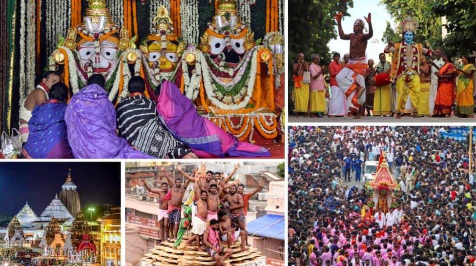Jagannath Rath Yatra 2025: 8 Glimpses From 2024 That Will Take You Back To The Vibrant Chariot Procession In Puri And Ahmedabad