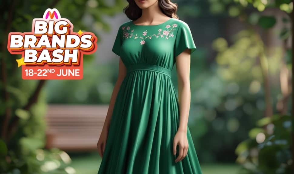 Empire Midi Dresses Now on Sale at Myntra Big Brands Bash (18 to 22 June 2025)