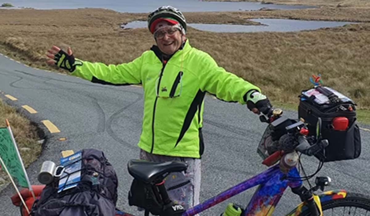 Timmy Mallet keeps his late brother's mantra in mind as he cycles the Wild Atlantic Way
