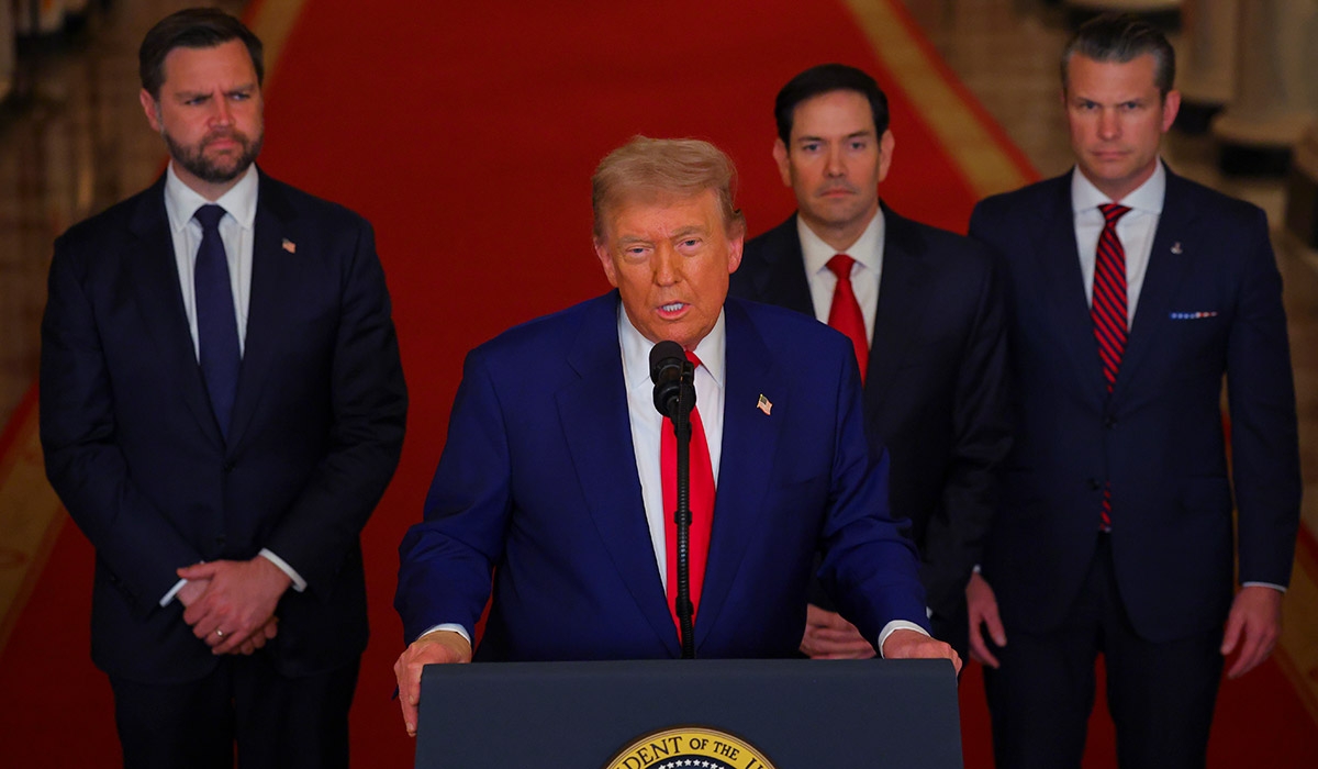 Trump warns Iran to make peace after US airstrikes 'obliterate' nuclear sites