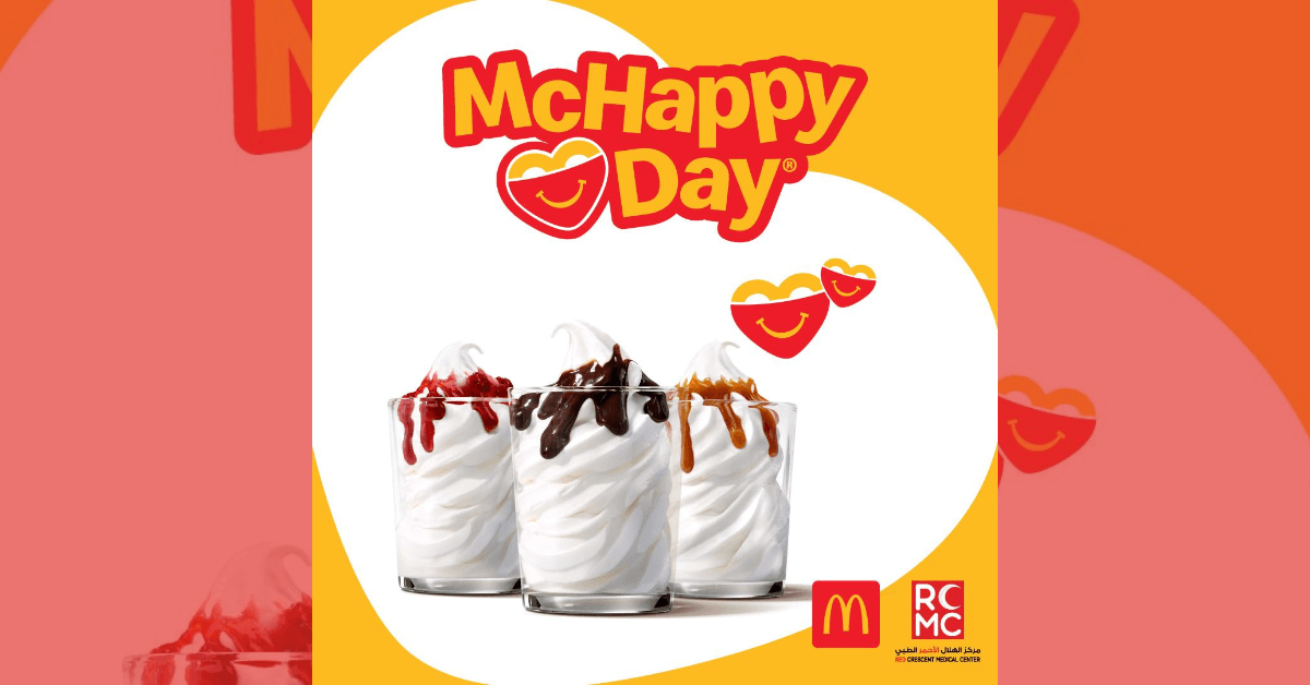 McDonald's UAE to donate 100% of Sundae sales on June 12