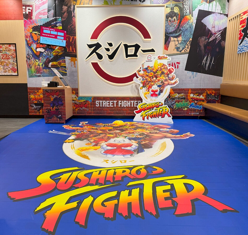 ‘Street Fighter' And Sushiro Sets Food Skirmish In First Singapore Collaboration