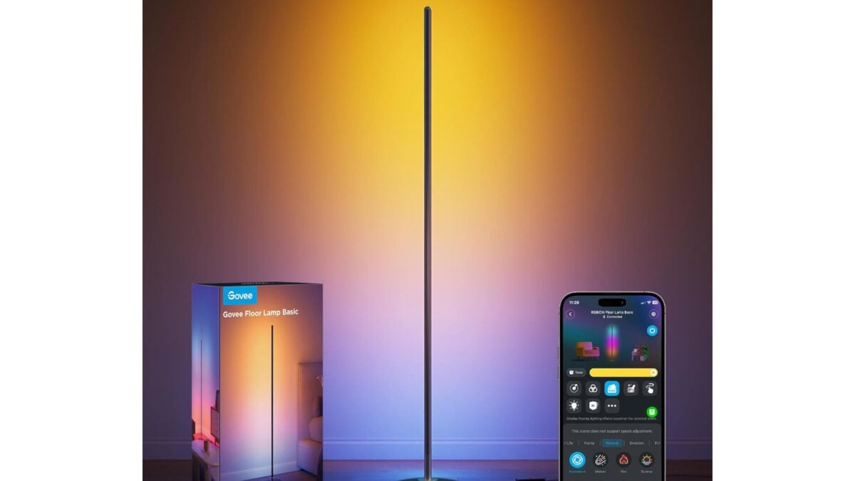 Govee RGBIC Floor Lamp Hits Its Record Low Price, Create 16 Million DIY Colors With This Amazon Steal