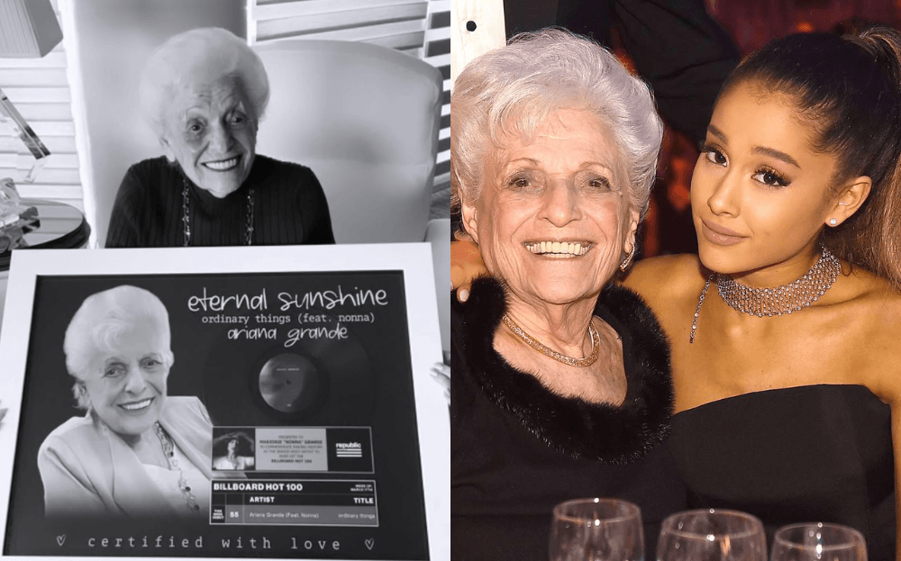 Ariana Grande Mourns Passing Of Grandmother Marjorie 'Nonna' Grande At Age 99