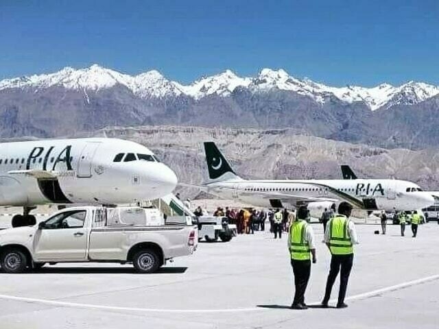 Australian HC team assesses Skardu Int'l Airport