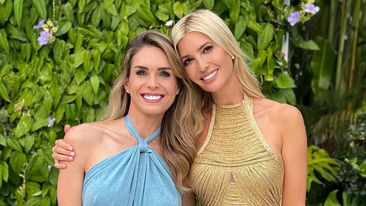 EXCLUSIVE 'Missing' Trump aide Hope Hicks returns to the fold with an Ivanka embrace... as insiders reveal heartbreaking reason she's been in hiding