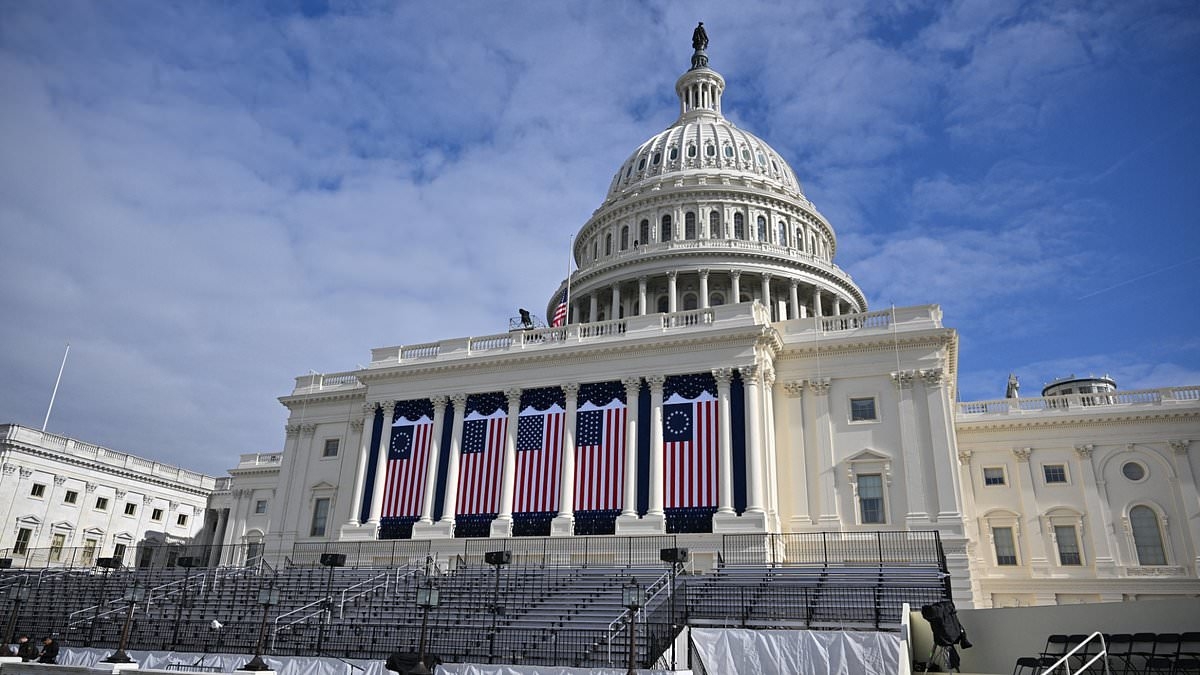 Secret tunnel discovered beneath US Capitol floorboards as its sinister purpose is revealed