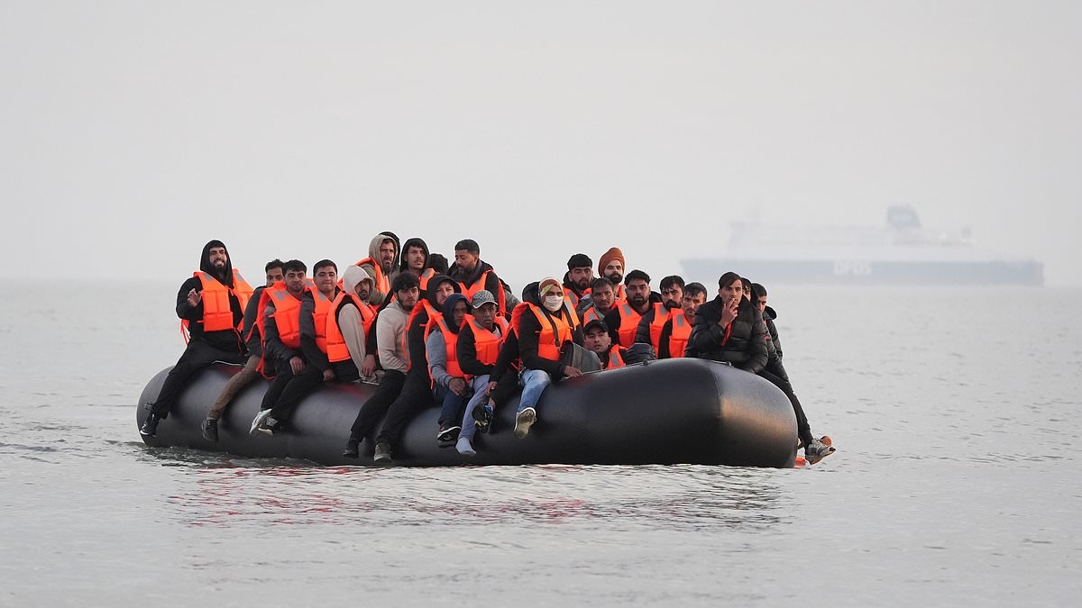Labour ridiculed for blaming surge in Channel migrants on weather as data shows Rwanda deportation plan WAS a deterrent