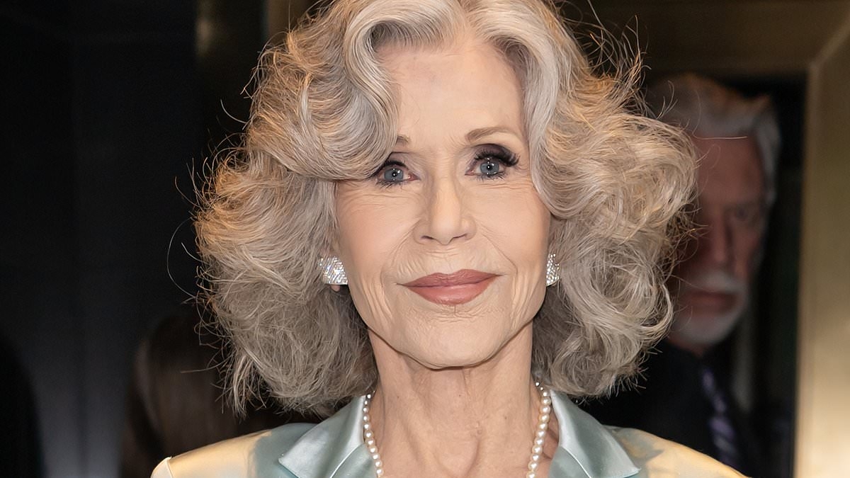Jane Fonda vows to 'raise a ruckus' as she heads back to the US after trip to Australia where she called Trump a 'f**ker'