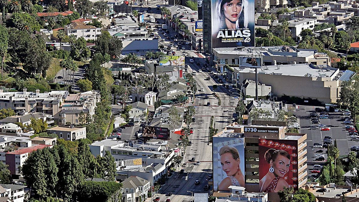 LA's iconic Sunset Boulevard faces decline as businesses flee