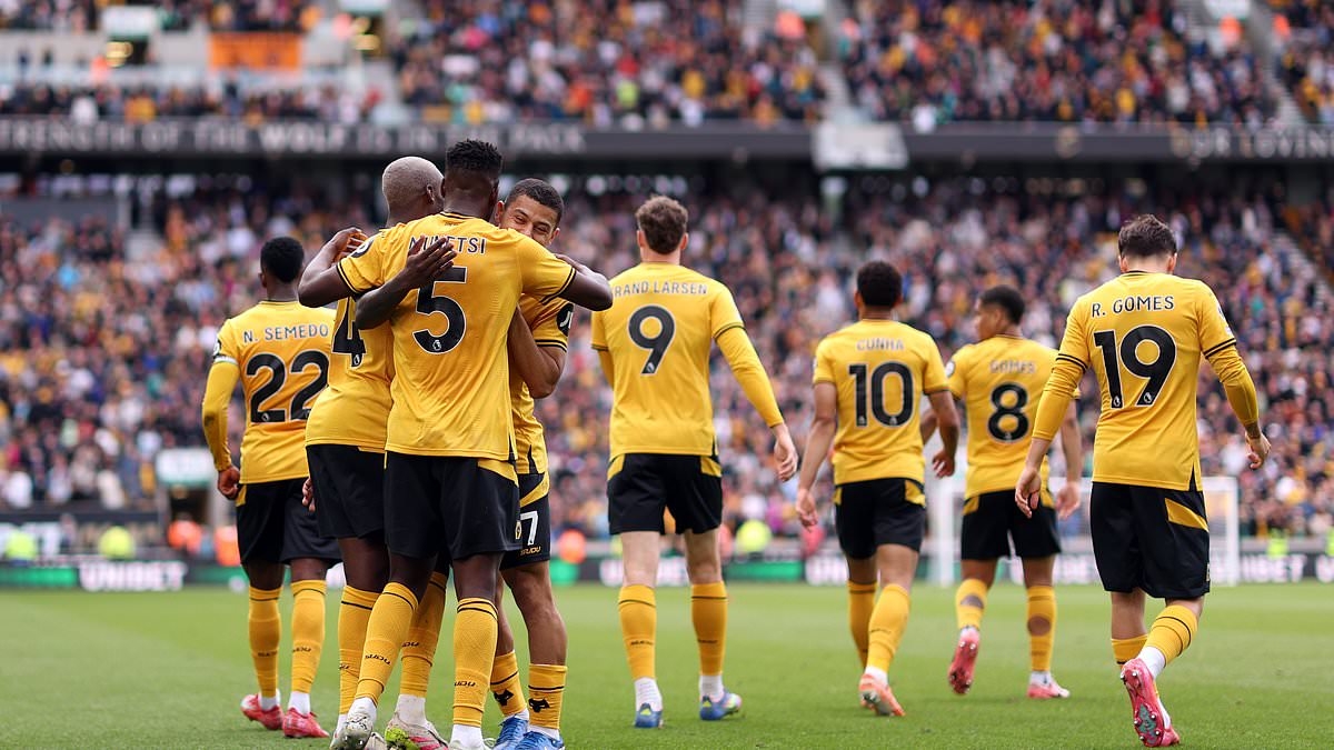Wolves Fixtures Premier League 2025-26: Vitor Pereira's side host Man City in Saturday tea time kick-off on the opening weekend