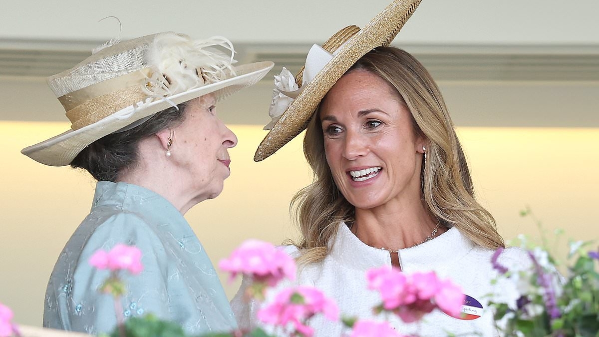 Peter Phillips' NHS nurse girlfriend wears £3,720 outfit to Royal Ascot - as she dresses head-to-toe in royal-approved brands