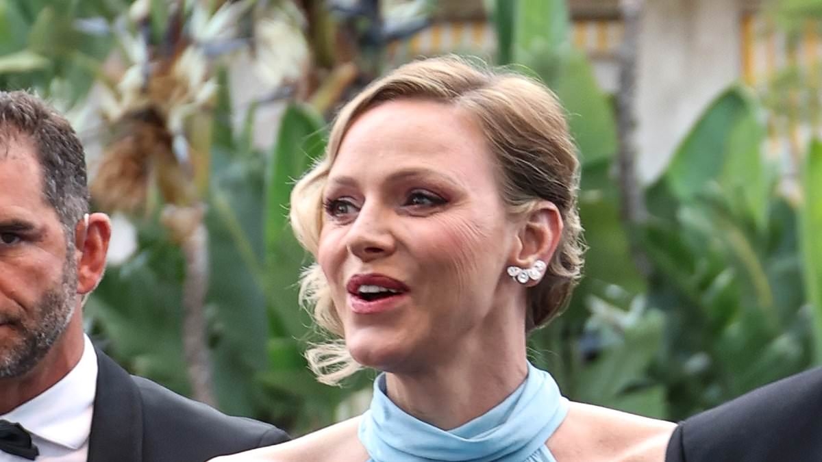 Princess Charlene of Monaco puts on united front with Albert in Monte Carlo after Palace's money man claimed he sought out 'bachelor pad' for the Prince a year into their marriage