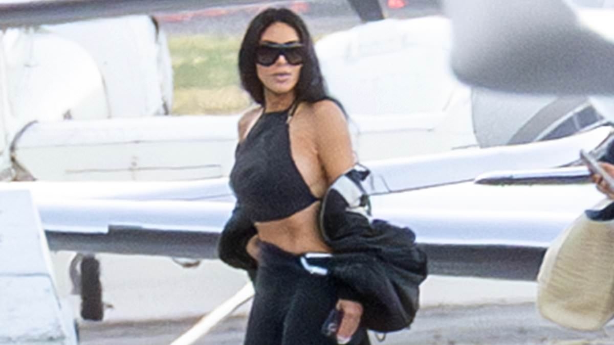 Kim Kardashian's tiny waist sparks fresh surgery speculation after years of rampant denial from reality star