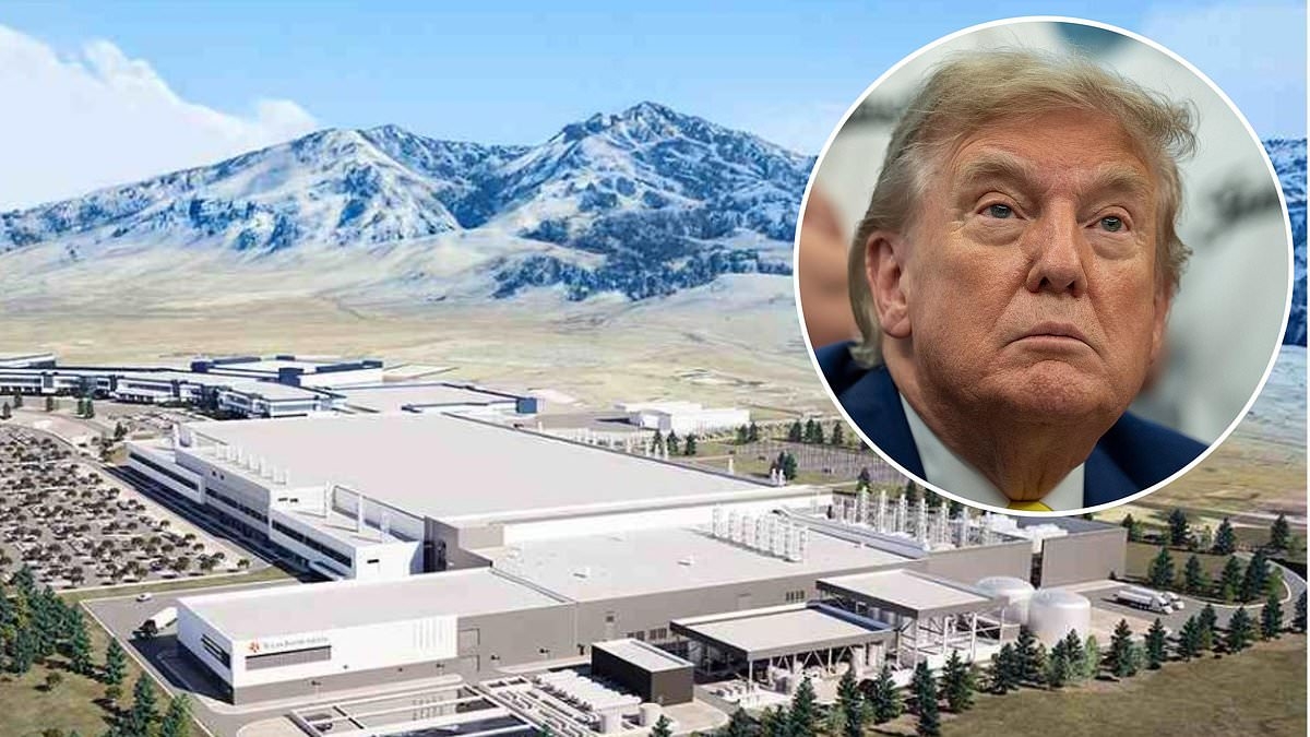 US chipmaker invests $60bn as Trump vows to lift domestic manufacturing