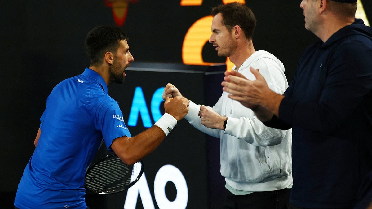 Andy Murray hints at frosty split with Novak Djokovic as tennis legend makes surprise admission about coaching role with former rival