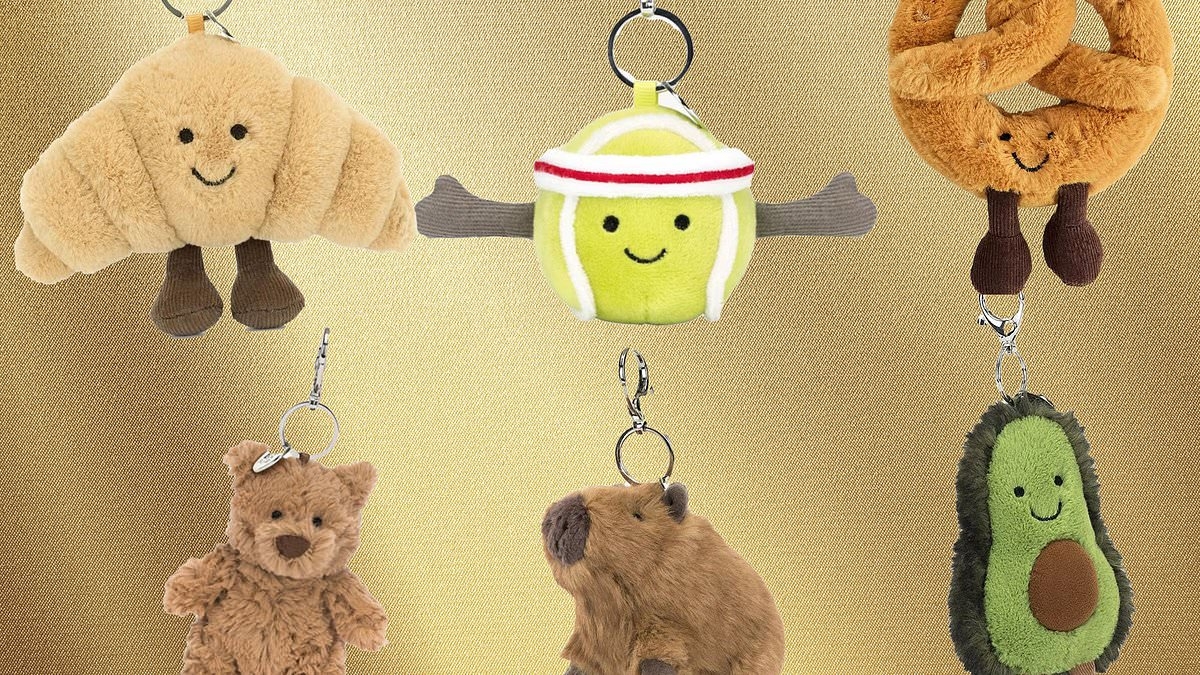 Labubus might be sold out but these Jelly Cat bag charms are just as cute (and you can buy them now)