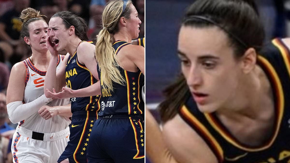 Fans spot yet another gruesome foul on Caitlin Clark as WNBA scandal threatens to spiral out of control