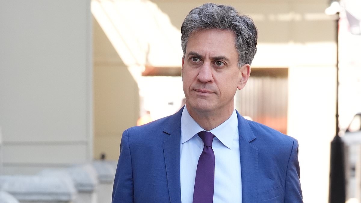 Ed Miliband opens the door to more drilling in North Sea despite previously branding plans 'climate vandalism'