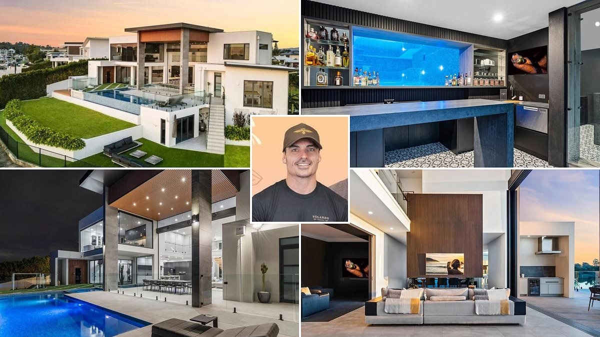 Australian race driver pockets $5.65 million after offloading his wild Gold Coast 'party' mansion with underwater bar