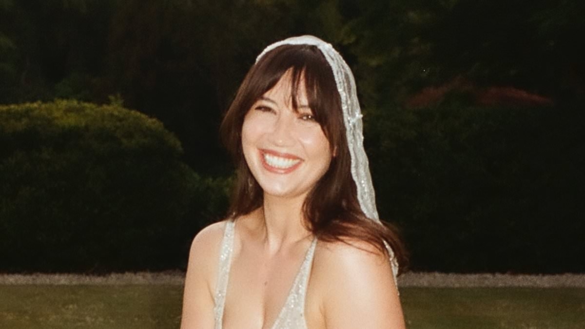Daisy Lowe is married! Model ties the knot with long-term partner Jordan Saul in low-key ceremony