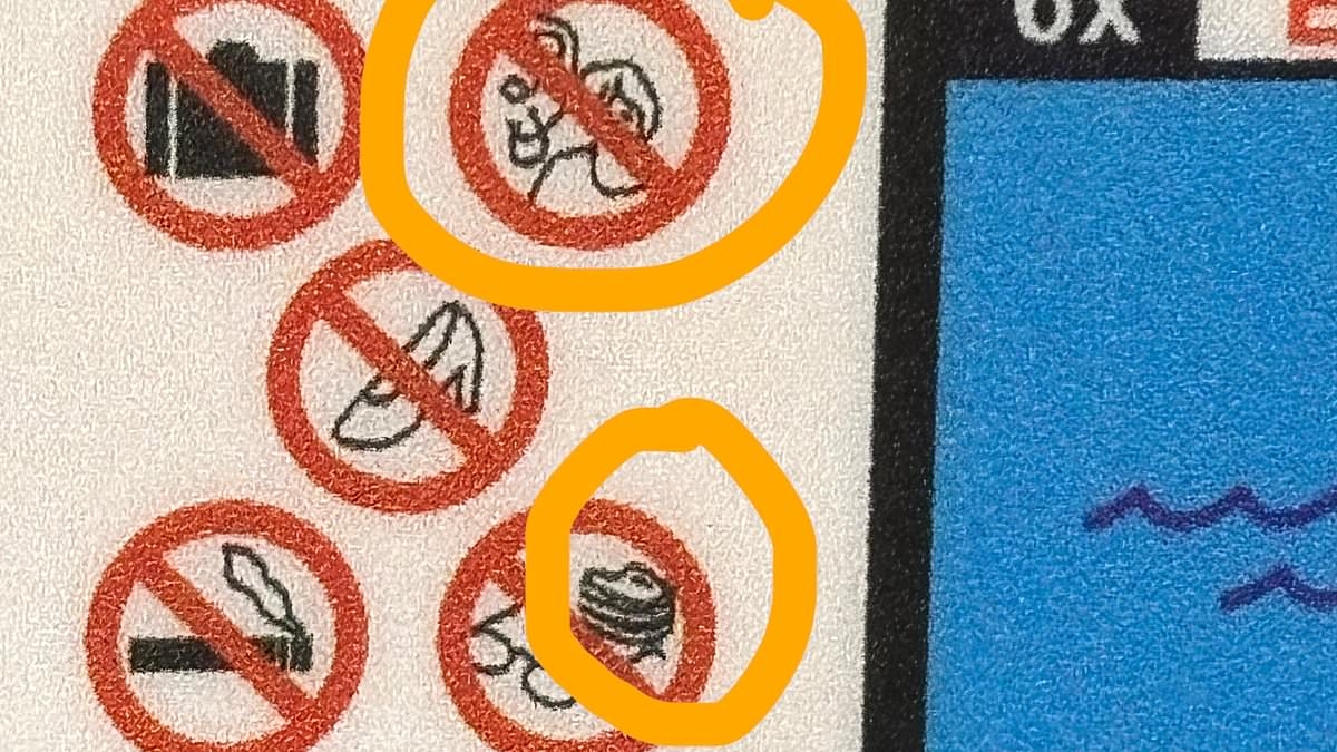 Ryanair's confusing symbols explained as passenger baffled by strange safety card instructions