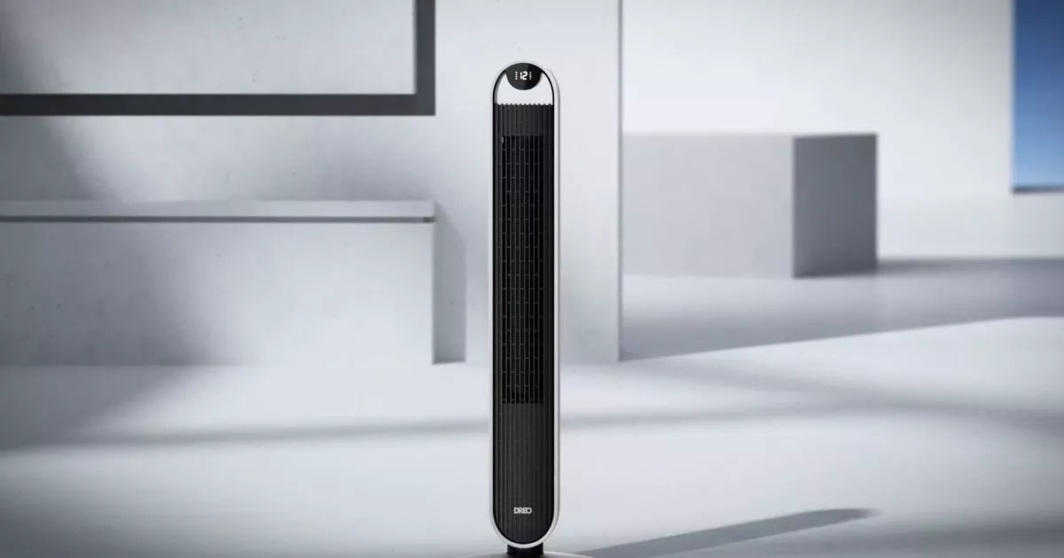 'Silent' tower fan is perfect for keeping cool on hot summer nights