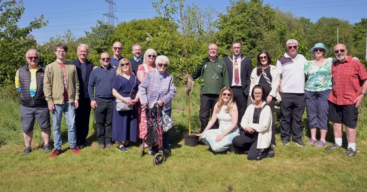 Tree planted at Drumpellier Country Park in memory of beloved member of Coatbridge community