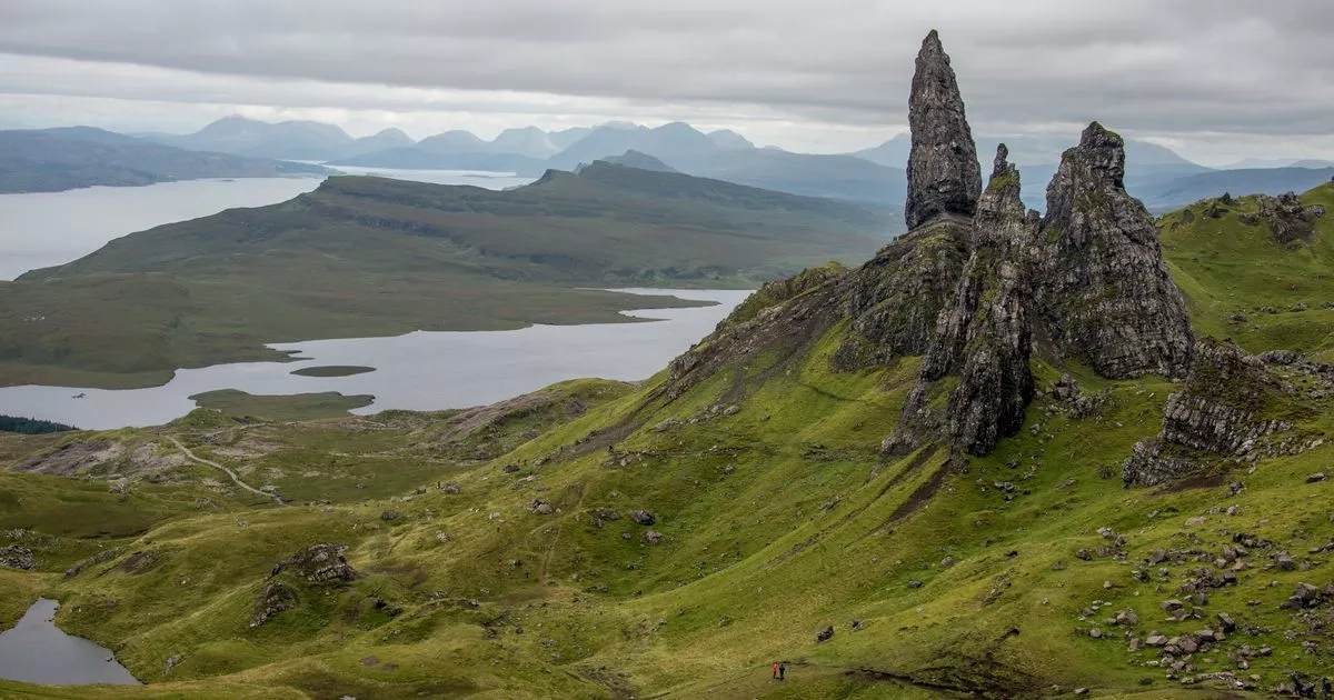 Stunning Scottish isle used as setting for BBC's Walking With Dinosaurs