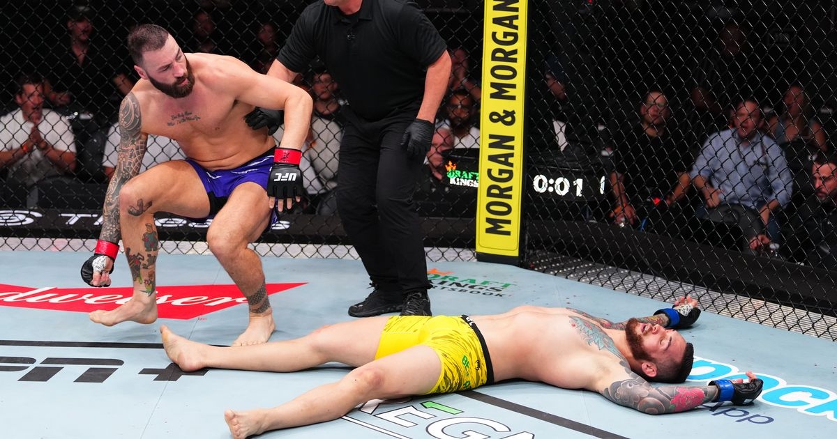 UFC Atlanta: Paul Craig involved in bizarre no contest as opponent accussed of faking KO amid 'illegal kick'
