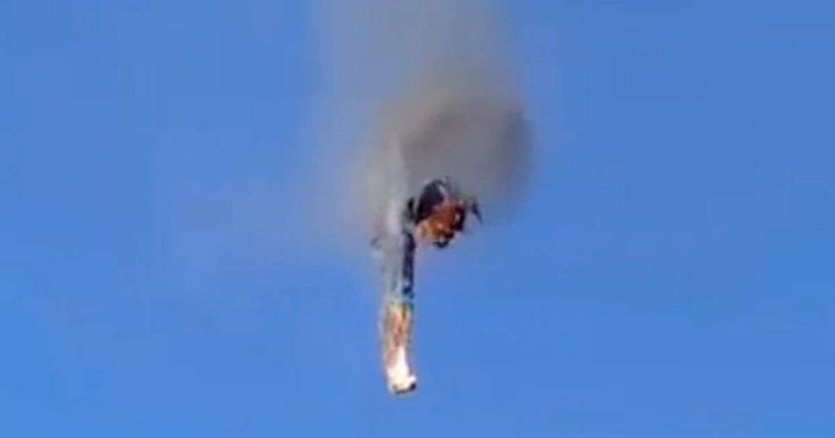 Eight dead after hot air balloon catches fire in the sky and plummets to ground