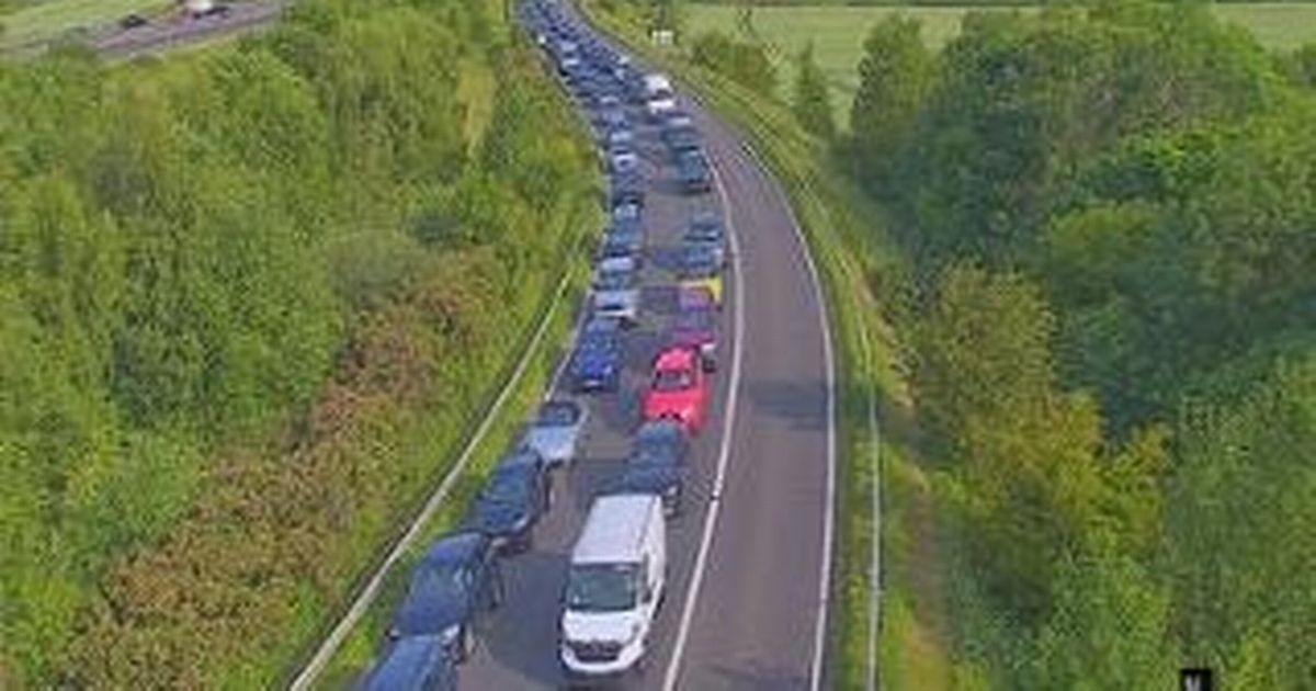 Edinburgh motorists in huge queues again due to crash near Royal Highland Show