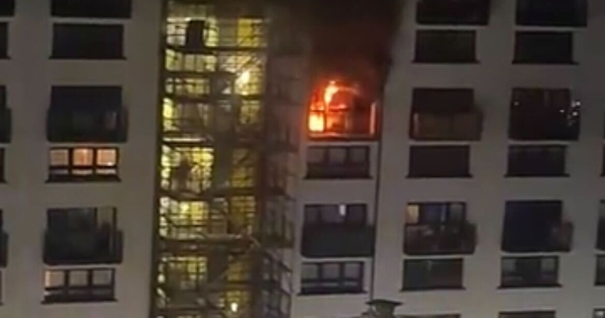 Six casualties as Edinburgh firefighters tackle raging inferno at block of flats