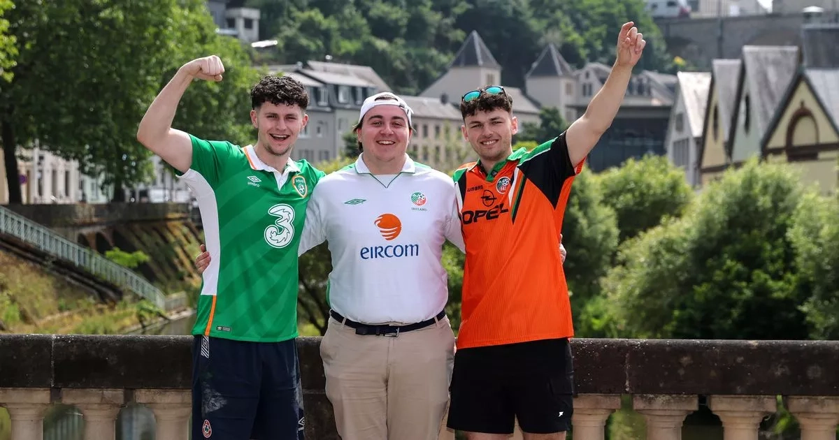 What time and TV channel is Luxembourg v Ireland on today?
